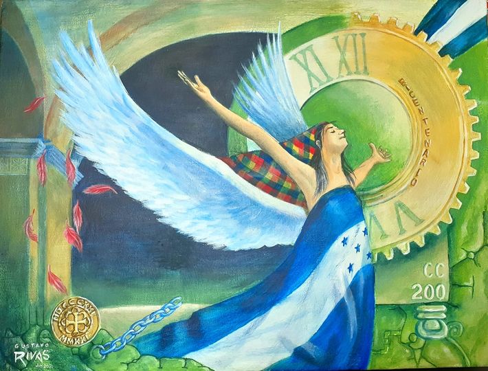 El pintor Gustavo Rivas expone trabajo en&nbsp;Brasil